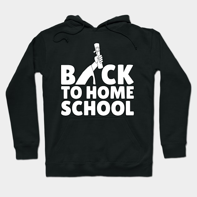 Back to Homeschool Hoodie by All About Nerds